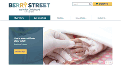 Desktop Screenshot of berrystreet.org.au