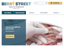 Tablet Screenshot of berrystreet.org.au